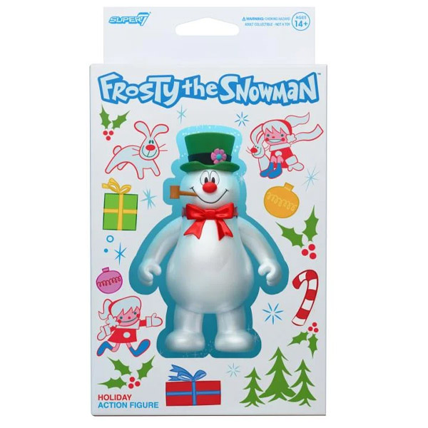 Super 7 Frosty the Snowman Candy Box Version Action Figure
